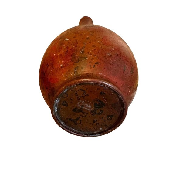 Vintage Japanese Bronze Vase 8.5" Wabi-Sabi Japandi Minimalist Ikebana Decor MCM - Picture 8 of 11